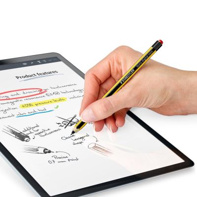 2. Staedtler 180M 22-1 PDA-Stift, Schwarz, Gelb