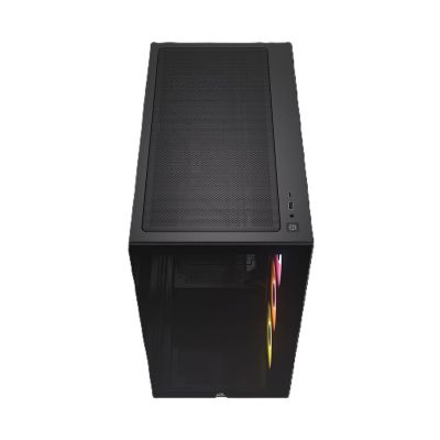 3. Gehäuse Corsair 2800X RS-R ARGB Panoramic Micro-ATX, Schwarz