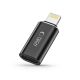 Tech-Protect UltraBoost Lightning (Stecker) / USB-C (Buchse) Adapter – Schwarz