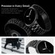 7. Spigen Modern Fit Armband 316L für Samsung Galaxy Watch 40/44/46 mm – Schwarz