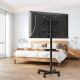 15. MONTIS Mobile TV-Halterung 23"-60" MT191 ATLAS / Schwarz / VESA 400x400