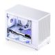 28. Jonsbo D32 STD PC-Gehäuse, Weiß, Mini-Gehäuse, mATX, gehärtetes Glas – Weiß