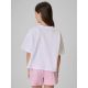 2. Mädchen-Baumwoll-T-Shirt 4F 4FJRSS26TTSHF3983-11S