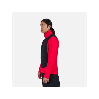 9. Rossignol Classique Hybrid Clim Fz Sweatshirt rot