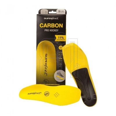4. Superfeet Carbon Pro Hockey-Einlegesohlen FL480806C-37
