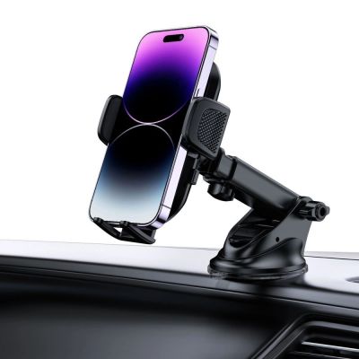 5. Tech-Protect V6 Autotelefonhalter für Cockpit / Lüftungsschlitze – Schwarz