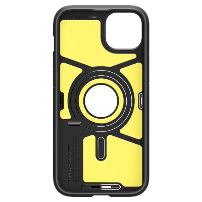 9. Spigen Tough Armor MagSafe Hülle für iPhone 15 – Schwarz