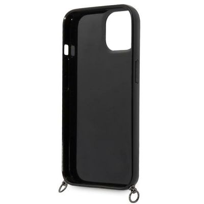 6. Karl Lagerfeld KLHCP14SSTSTP iPhone 14 6.1 "Hardcase Pink / Pink Color Stripes Strap