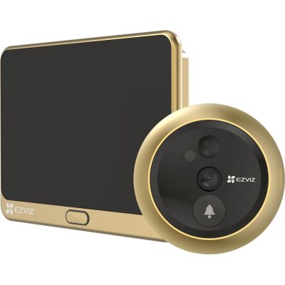 EZVIZ DP2C 2MP Video-Türsprechanlage 10,9 cm (4,3 Zoll), Gold