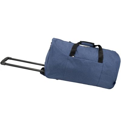 4. REISETASCHE TROLLEY T5537-2 MARINEBLAU SEMI LINE