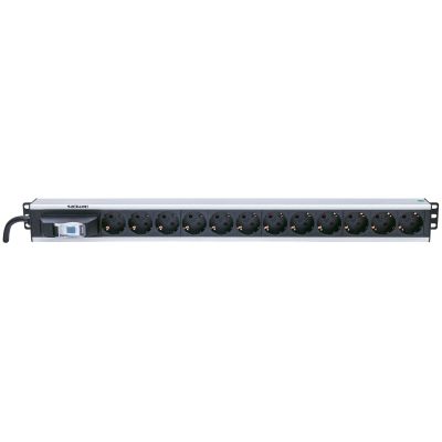 7. INTELLINET VERTICAL RACK POWER STRIP 12 GN