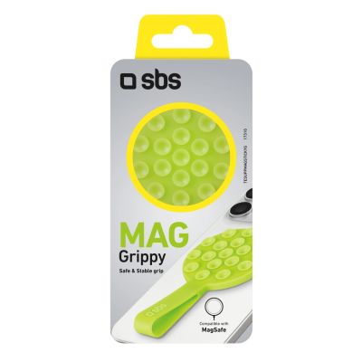 2. SBS MAG Grippy MagSafe-kompatible Halterung mit Saugnapf und Öse – Grün