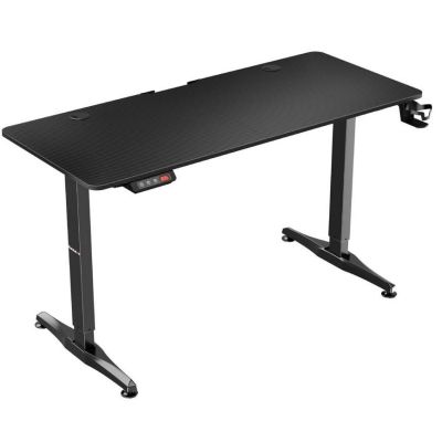 26. Huzaro Hero 8.5 Schwarzer Gaming-Schreibtisch