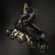 2. ARMOUR SCHWARZE UND GOLDENE ROLLENSCHUHE GRÖSSE 42 NILS EXTREME