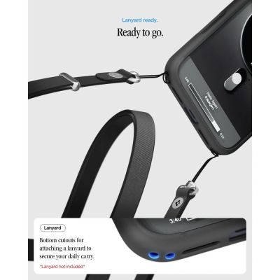 11. Spigen Ultra Hybrid MagSafe Hülle für iPhone 18 Pro Max / 17 Pro Max – Schwarz