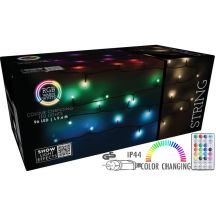 Weihnachtsbaumbeleuchtung, 96 LED RGB-Lichterkette mit Fernbedienung