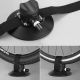 3. Rockbros XP1002 Dachträger mit Saugnapf für 2 Fahrräder – Schwarz