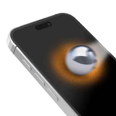 3. SBS D3O gehärtetes Glas mit Rahmen für iPhone 13 Pro Max / 14 Plus