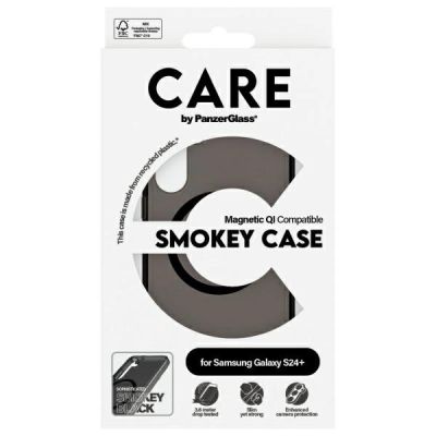 4. CARE by PanzerGlass Flagship QI Case für Samsung Galaxy S24+ - Schwarz