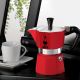 3. BIALETTI 3-Tassen-Kaffeemaschine Moka Express 5466 rot