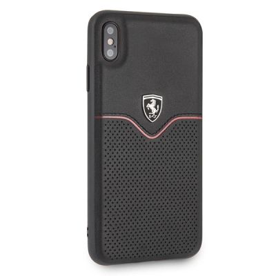 5. Ferrari Hardcase FEOVEHCI65BK iPhone Xs Max schwarz/schwarz Off Track Victory