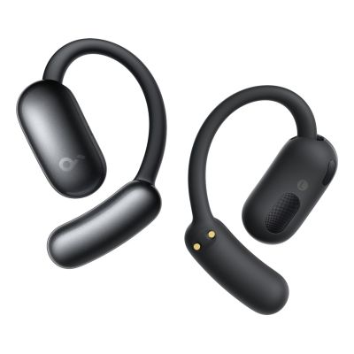 Soundcore Aerofit 2 Kabelloses Over-Ear-Headset, offene Bauweise, geeignet für Anrufe, Musik, Sport und Alltag, USB Typ-C, Bluetooth, Schwarz