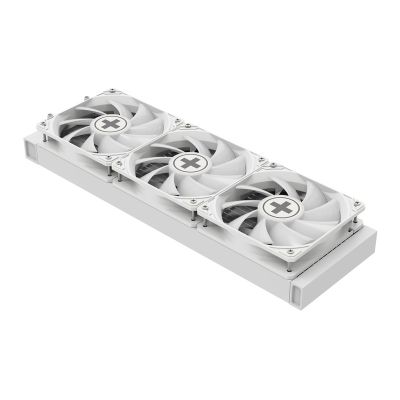 11. Xilence XC998 Computer-Kühlsystem, Prozessor, Flüssigkeitskühlungsset, 12 cm, Weiß, 1 Stück