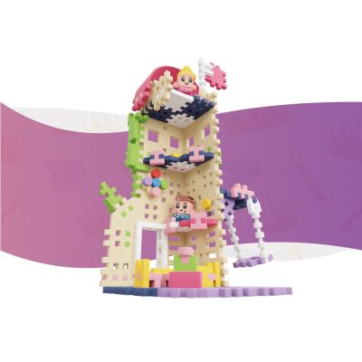 7. MARIOINEX Mini-Waffel-Prinzessinnenturm der Fantasie, 148 Teile