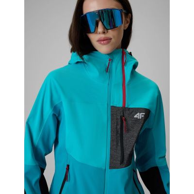 9. 4F PRO winddichte Softshelljacke, 10000 Membran, Damen 4F 4FWSS26TSOFF542-48S