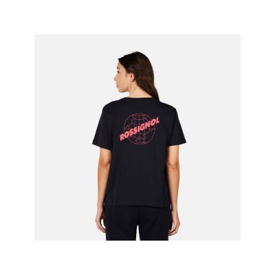 3. ROSSIGNOL W Waterfall Relax Tee Damen Schwarz