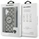 7. Karl Lagerfeld IML Crossbody Monogram Karl & Choupette Head MagSafe Hülle für iPhone 16 - Schwarz