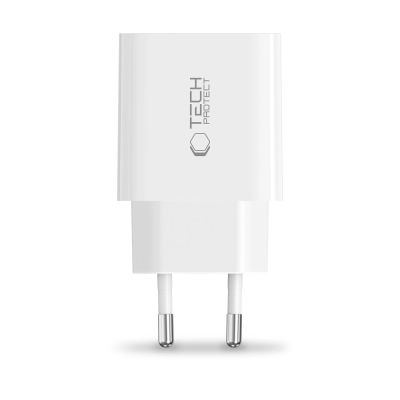 4. Tech-Protect NC20W Wandladegerät USB-C-Anschluss - weiß