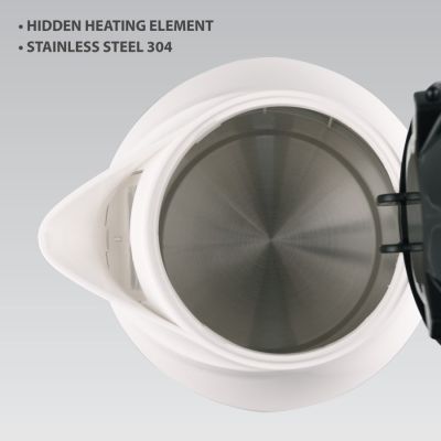 2. Elektrischer Wasserkocher 1,7 l 2000 W MR-041-WHITE MAESTRO