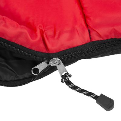 5. NILS CAMP NC2012 Schlafsack schwarz und rot