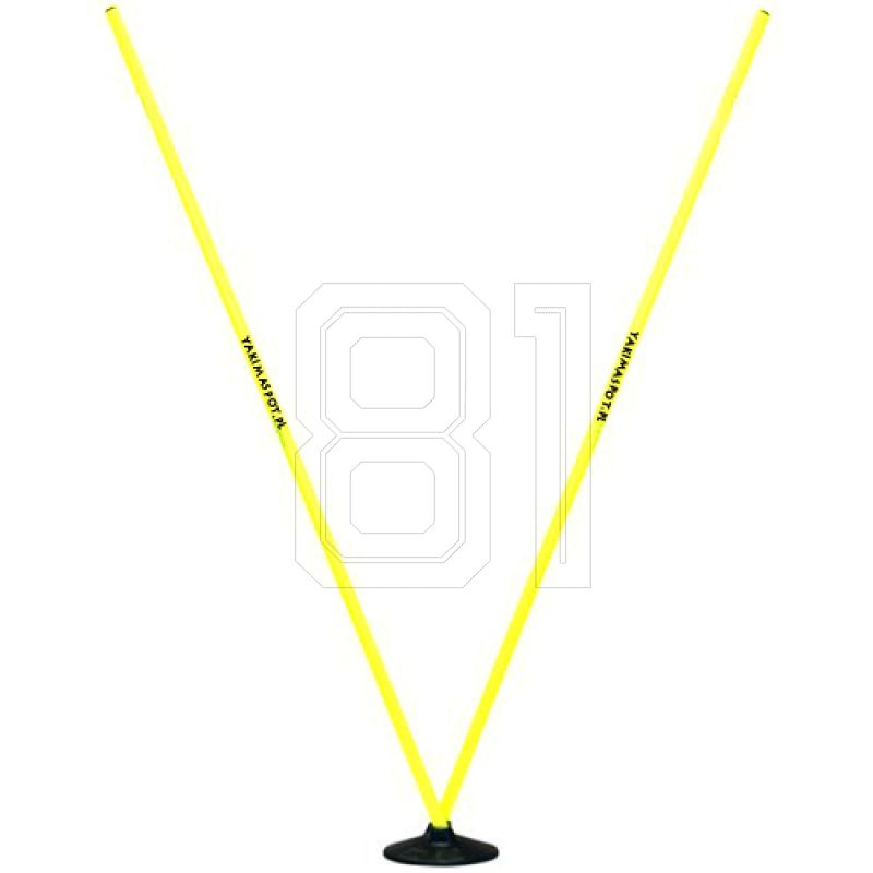 Yakimasport 100162 Dreiwege-Gummistockstütze