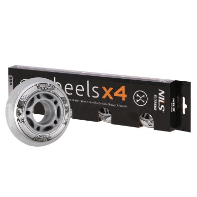 22. Nils Extreme PU-Räder 64x24 82A (4 Stk.) 