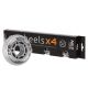 22. Nils Extreme PU-Räder 64x24 82A (4 Stk.) 