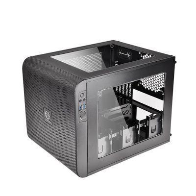 29. Thermaltake Core V21 CA-1D5-00S1WN-00 Gehäuse (Micro ATX, Mini ITX; Schwarz)