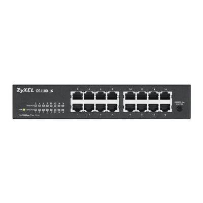 8. Zyxel GS1100-16 16p Unmanaged Gigabit Switch