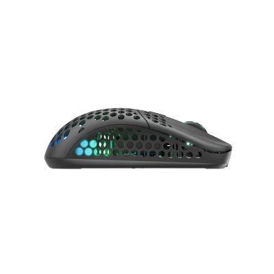 8. CHERRY XTRFY M42 RGB Gaming-Maus, beidhändig bedienbar, kabellos (RF) + USB Typ-C, optischer Sensor, 19.000 DPI