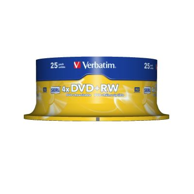 2. DVD+RW Verbatim 43489 (4,7 GB; 4x; 10 Stück; Kuchen)