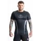2. Grauer Kurzarm-Rashguard mit DBX Bushido-Logo