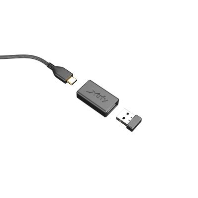 4. CHERRY XTRFY M42 RGB Gaming-Maus, beidhändig bedienbar, kabellos (RF) + USB Typ-C, optischer Sensor, 19.000 DPI