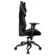4. COUGAR CGR-T2F-GLB Universeller Gaming-Stuhl mit gepolsterter, bezogener Sitzfläche, Schwarz