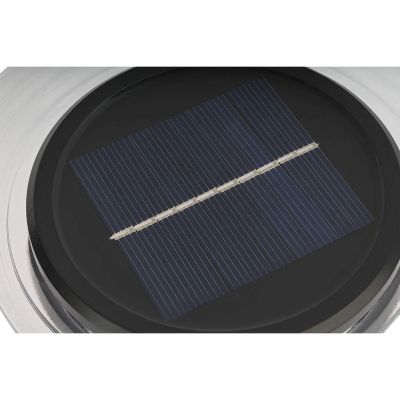 29. Solar-Scheibenlampe mit 28 LEDs zur Boden- oder Wandmontage