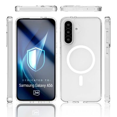 5. 3mk Armor MagCase für Samsung Galaxy A56 - transparent