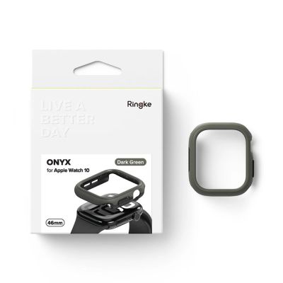 7. Ringke Onyx Case für Apple Watch 10 46 mm - Grün