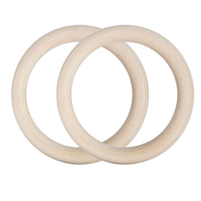 2. Turnringe aus Holz mit Maßband HMS TX07