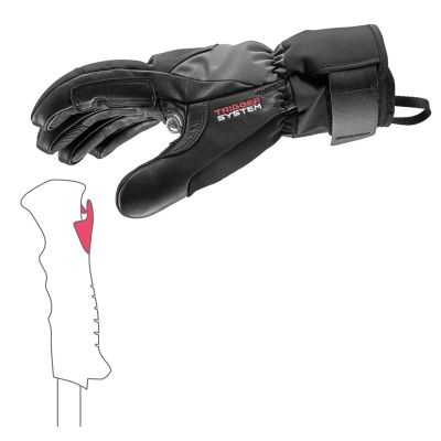 5. Leki Hevon Thermo 3D Skihandschuhe - Schwarz