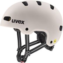 UVEX Kid 4 Style MIPS Kinderfahrradhelm, Warmgrau Matt